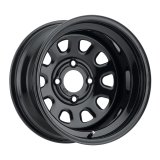 ITP Delta Steel 14x7 / 4x110 BP / 5+2 Offset Black Wheel thumbnail 1