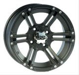 ITP SS 212 14x6 / 4x110 BP / 4+2 Offset Black Wheel thumbnail 1