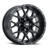 ITP Hurricane 14x7 / 4x156 BP / 4+3 Offset Matte Black Wheel thumbnail 1