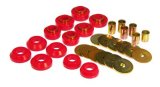 Prothane 67-69 Chevy Camaro/Firebird Conv Body Mount - Red thumbnail 1