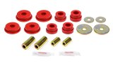 Prothane Mitsubishi Evo 8 Diff/Mustache Bar Bushings - Red thumbnail 3