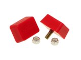 Prothane Universal Bump Stop 3/4 X 1 3/4 X 1 3/8 - Red thumbnail 2