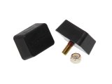Prothane Universal Bump Stop 3/4 X 1 3/4 X 1 3/8 - Black thumbnail 1