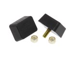 Prothane Universal Bump Stop 3/4 X 1 3/4 X 1 3/8 - Black thumbnail 2