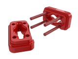 Prothane Dodge Ram 5.9 Cummins Motor Mount Insert Kit - Red thumbnail 2