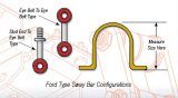 Prothane 02-04 Ford Explorer 2/4wd Rear Sway Bar Bushings - 21mm - Black thumbnail 2