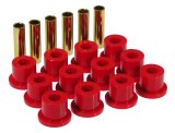Prothane 67-87 GM Rear Spring & Shackle Bushings (w/ 1.5in Bushings) - Red thumbnail 2