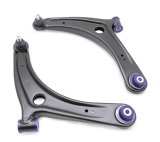 SuperPro 2008 Mitsubishi Lancer GTS Front Lower Control Arm Set w/ Bushings - w/ Positive Caster thumbnail 1