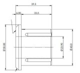 SuperPro 14-23 Ram ProMaster 1500/2500/3500 Rear Leaf Spring Rearward Eye Bushing Set thumbnail 2