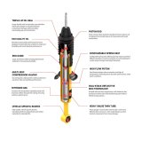 ARB / OME Nitrocharger Plus Shock Toyota Land Cruiser - Front thumbnail 3