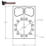 Camburg 4130 TT Bolt-on Spindle Snout Block thumbnail 1