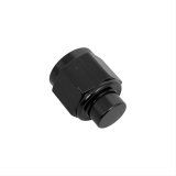 Fragola -16AN Aluminum Flare Cap - Black thumbnail 3