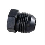 Fragola -20AN Aluminum Flare Plug - Black thumbnail 2