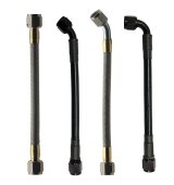Fragola -8AN Hose Assembly Straight x 90 Degree Steel Nut 72in thumbnail 2