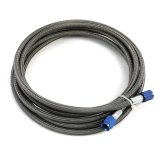 Fragola -4AN Hose Assembly Straight x Straight 144in Blue Nuts Nitrous Supply Line (12 Feet) thumbnail 1