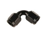 Fragola -6AN Female Coupler Tube Style - Black thumbnail 4