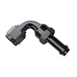 Fragola -6AN 90 Degree EZ Street Hose End Black thumbnail 2