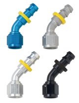 Fragola -6AN Push-Lite End 45 Degree - Blue thumbnail 2