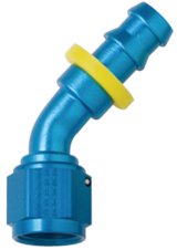 Fragola -6AN Push-Lite End 45 Degree - Blue thumbnail 3