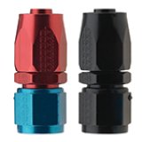 Fragola -6AN Straight Pro-Flow Hose End - Blue/Red thumbnail 2
