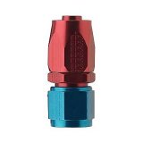Fragola -10AN Straight Pro-Flow Hose End - Blue/Red thumbnail 1