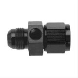Fragola Inline Gauge Adapter -8AN Male x -8AN Fem - Black thumbnail 1
