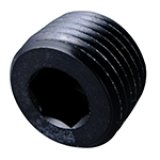 Fragola 3/8 NPT Pipe Plug- Internal Black thumbnail 3