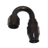Fragola -6AN Real Street x 180 Degree Hose End Black For PTFE Hose thumbnail 2