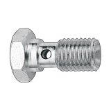 Fragola 3/8-24 Banjo Bolt - Steel thumbnail 2