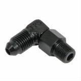 Fragola -6AN x 3/8 NPT 90 Degree Swivel - Black thumbnail 3