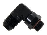 Fragola -10AN x 7/8 - 14 (10) 90 Degree Swivel - Black thumbnail 4