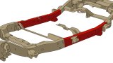 Rust Buster Avalanche/Suburban/Yukon Center Frame Repair Kit - Left thumbnail 7