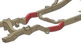 Rust Buster 1994-2004 Chevy S10 & GMC Sonoma Center ward Frame Repair Kit - Right thumbnail 9