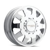 Mayhem 8181 Challenger Dually 22x8.25 / 10x225 BP / 169mm Offset / 170.1mm Hub Polished Wheel thumbnail 3