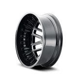 Mayhem 8107D Cogent Dually 20x8.25 / 8x200 BP / -192mm Offset / 142mm Hub Blk w/ Milled Spokes Wheel thumbnail 4