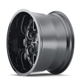 Mayhem 8107 Cogent 20x10 / 5x127 BP / -19mm Offset / 87.1mm Hub Black w/ Milled Spokes Wheel thumbnail 5