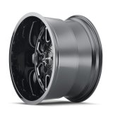 Mayhem 8107 Cogent 20x9 / 6x135 BP / 13mm Offset / 106mm Hub Black w/ Milled Spokes Wheel thumbnail 1