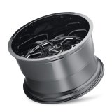 Mayhem 8107 Cogent 20x9 / 6x135 BP / 13mm Offset / 106mm Hub Black w/ Milled Spokes Wheel thumbnail 3