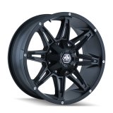 Mayhem 8090 Rampage 17x9 / 6x135 BP / 18mm Offset / 106mm Hub Matte Black Wheel thumbnail 1