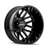 Mayhem 8107D Cogent Dually 20x8.25 / 8x210 BP/ -192mm Offset / 154.2mm Hub Gloss Black Wheel thumbnail 1