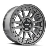 Mayhem 8305 Compass 17x9 / 5x127 BP/ -6mm Offset / 78.1mm Hub Matte Gunmetal w/Blk Bolt Wheel thumbnail 1