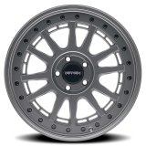 Mayhem 8305 Compass 17x9 / 5x127 BP/ -6mm Offset / 78.1mm Hub Matte Gunmetal w/Blk Bolt Wheel thumbnail 3