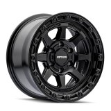 Mayhem 8306 Ridgeline 17x8.5 / 5x127 BP/ -6mm Offset / 78.1mm Hub Satin Black Wheel thumbnail 1