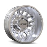 Mayhem 8107D Cogent Dually 17x6.5 8x210 BP -142mm Offset 154.2mm Bore Polished Wheel thumbnail 1