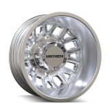 Mayhem 8107D Cogent Dually 17x6.5 8x210 BP -142mm Offset 154.2mm Bore Polished Wheel thumbnail 2