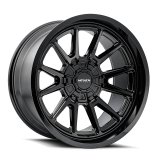 Mayhem 8116 Intrepid 18x9 / 8x180 BP / -12mm Offset / 124.1mm Hub Gloss Black Wheel thumbnail 1