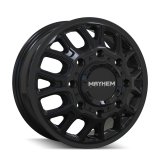 Mayhem 8107D Cogent Dually 17x6.5 / 8x165.1 BP / 125mm Offset / 121.3mm Hub Gloss Black Wheel thumbnail 1