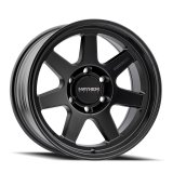 Mayhem 8307 Convoy 17x9 / 5x127 BP / -6mm Offset / 78.1mm Hub Satin Black Wheel thumbnail 4