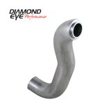Diamond Eye Downpipe 4in AL: 89-93 5.9L DODGE MACHINED EF thumbnail 2