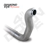 Diamond Eye Downpipe 4in AL: 89-93 5.9L DODGE MACHINED EF thumbnail 3